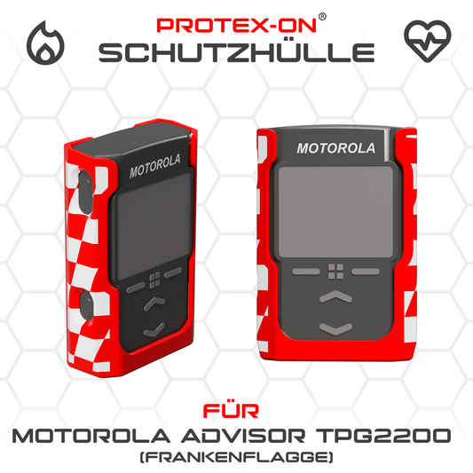 Motorola Advisor TPG2200 Holster (Franken Flagge)