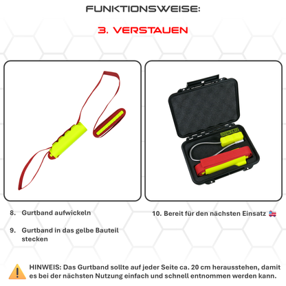 PROTEX-ON Kipp-Fensteröffner Pro für Feuerwehr, Polizei, Schlüsseldienst