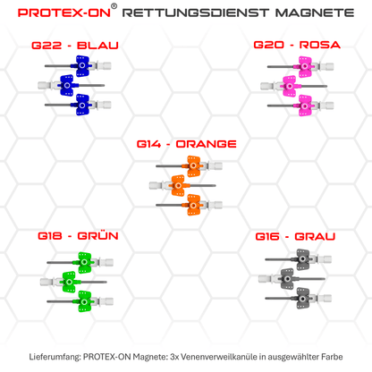 Venenverweilkanüle Kühlschrankmagnet
